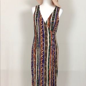 Boho wrap dress